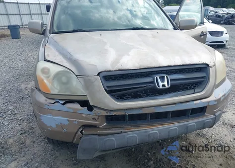 2005 Honda Pilot Ex-L from USA, damaged, VIN 2HKYF18665H503350